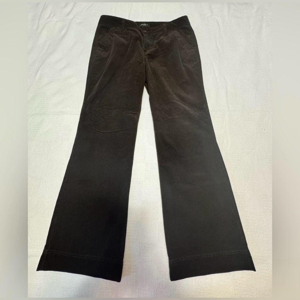 Eddie Bauer Women brown corduroy pants